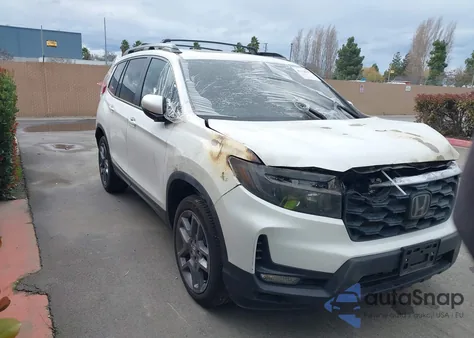 2022 Honda Passport Exl from USA, damaged, VIN 5FNYF7H59NB002610